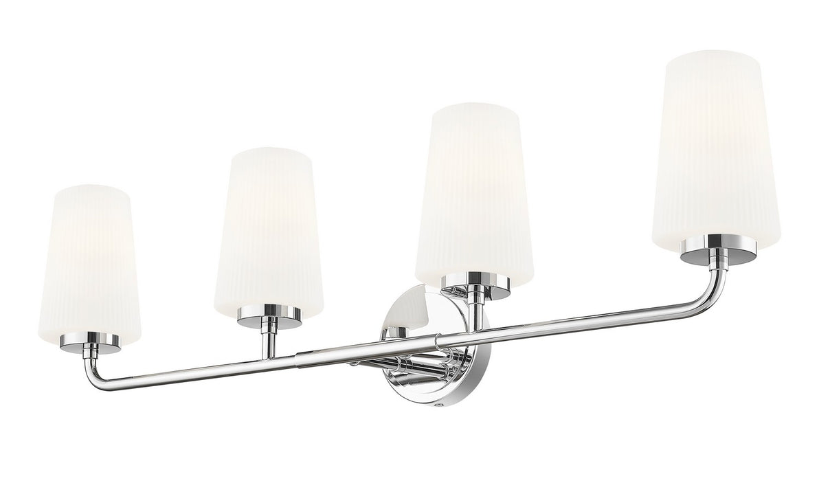 Z-Lite - 7005-4V-CH - Four Light Vanity - Montford - Chrome