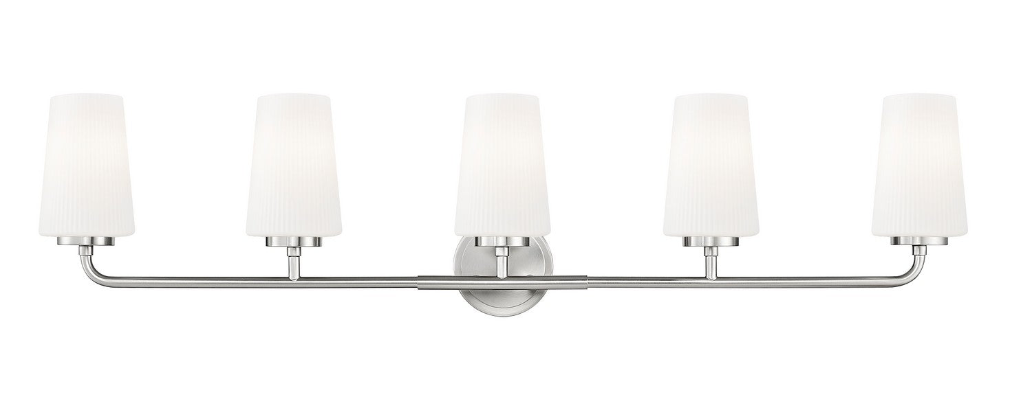 Z-Lite - 7005-5V-BN - Five Light Vanity - Montford - Brushed Nickel