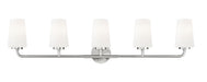 Z-Lite - 7005-5V-BN - Five Light Vanity - Montford - Brushed Nickel