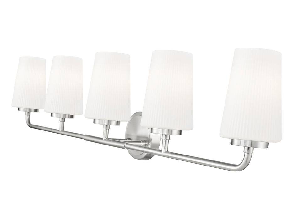 Z-Lite - 7005-5V-BN - Five Light Vanity - Montford - Brushed Nickel