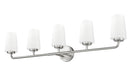 Z-Lite - 7005-5V-BN - Five Light Vanity - Montford - Brushed Nickel