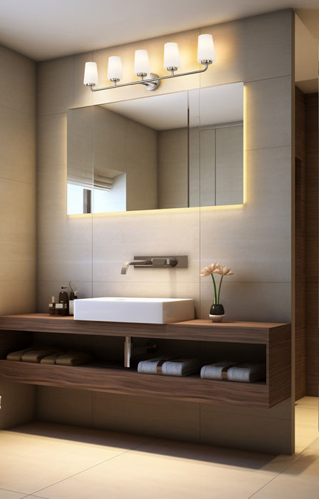 Z-Lite - 7005-5V-BN - Five Light Vanity - Montford - Brushed Nickel