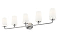 Z-Lite - 7005-5V-CH - Five Light Vanity - Montford - Chrome