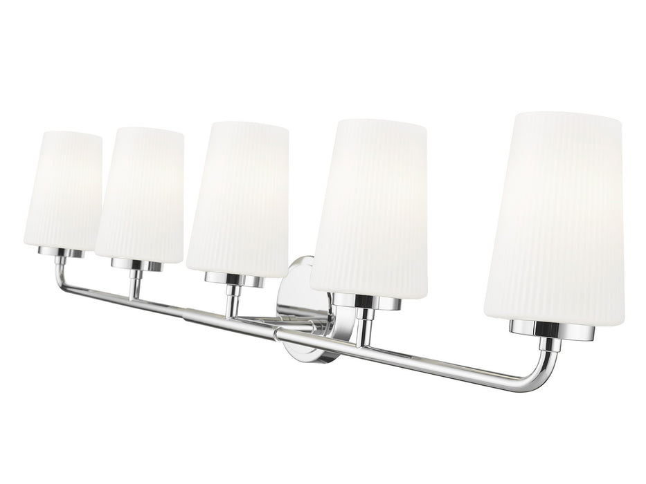 Z-Lite - 7005-5V-CH - Five Light Vanity - Montford - Chrome