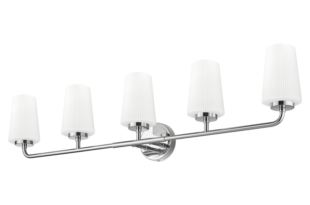 Z-Lite - 7005-5V-CH - Five Light Vanity - Montford - Chrome