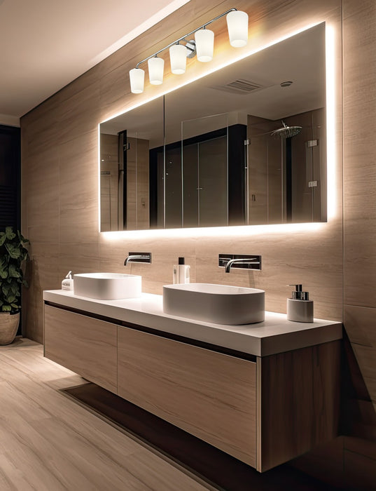 Z-Lite - 7005-5V-CH - Five Light Vanity - Montford - Chrome