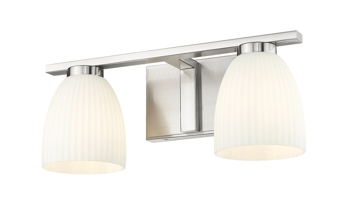Z-Lite - 7518-2V-BN - Two Light Vanity - Naya - Brushed Nickel