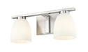 Z-Lite - 7518-2V-BN - Two Light Vanity - Naya - Brushed Nickel