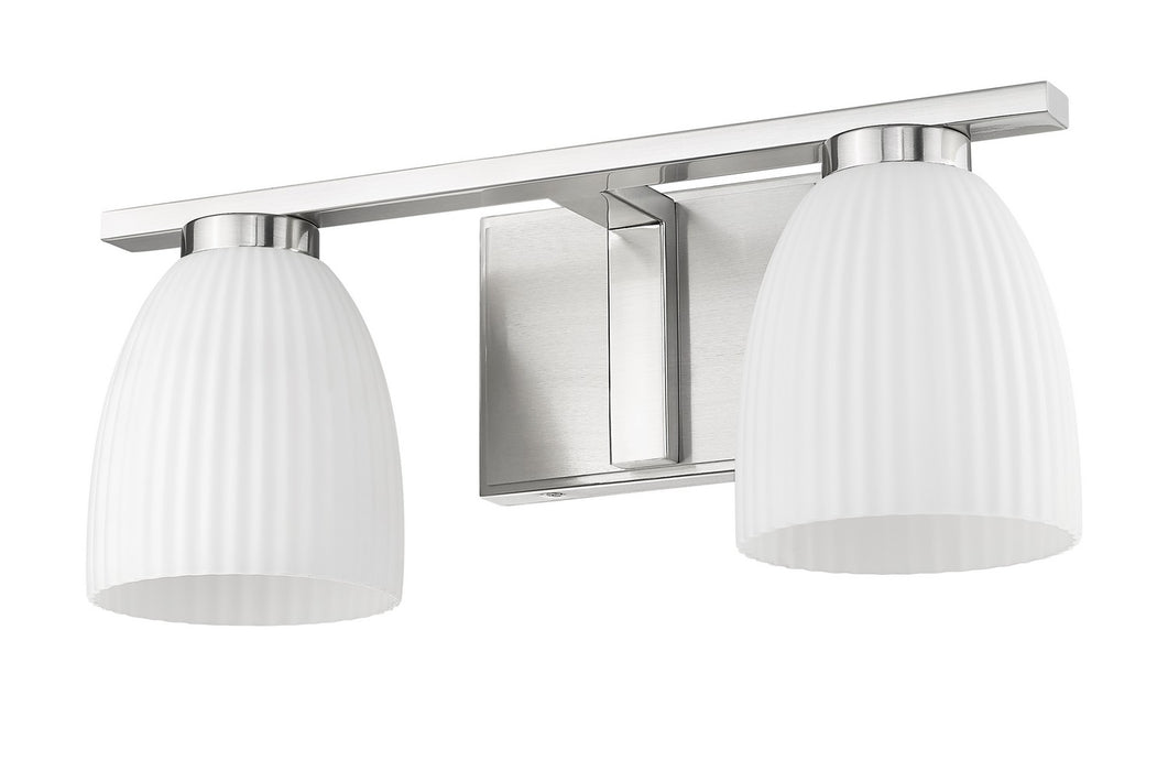 Z-Lite - 7518-2V-BN - Two Light Vanity - Naya - Brushed Nickel