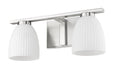 Z-Lite - 7518-2V-BN - Two Light Vanity - Naya - Brushed Nickel