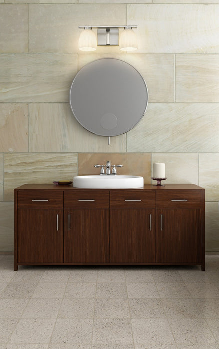 Z-Lite - 7518-2V-BN - Two Light Vanity - Naya - Brushed Nickel