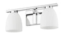 Z-Lite - 7518-2V-CH - Two Light Vanity - Naya - Chrome