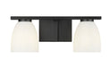 Z-Lite - 7518-2V-MB - Two Light Vanity - Naya - Matte Black