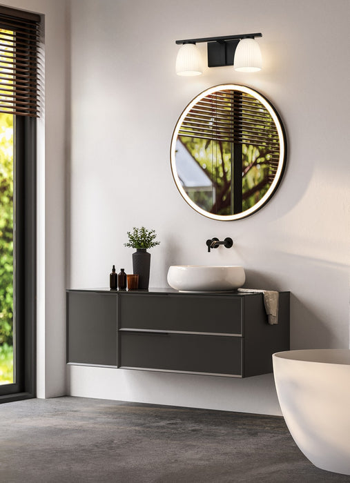 Z-Lite - 7518-2V-MB - Two Light Vanity - Naya - Matte Black