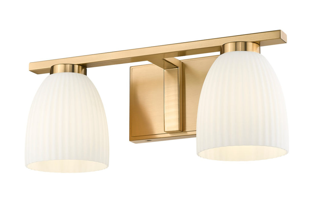 Z-Lite - 7518-2V-MGLD - Two Light Vanity - Naya - Modern Gold