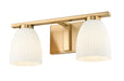 Z-Lite - 7518-2V-MGLD - Two Light Vanity - Naya - Modern Gold