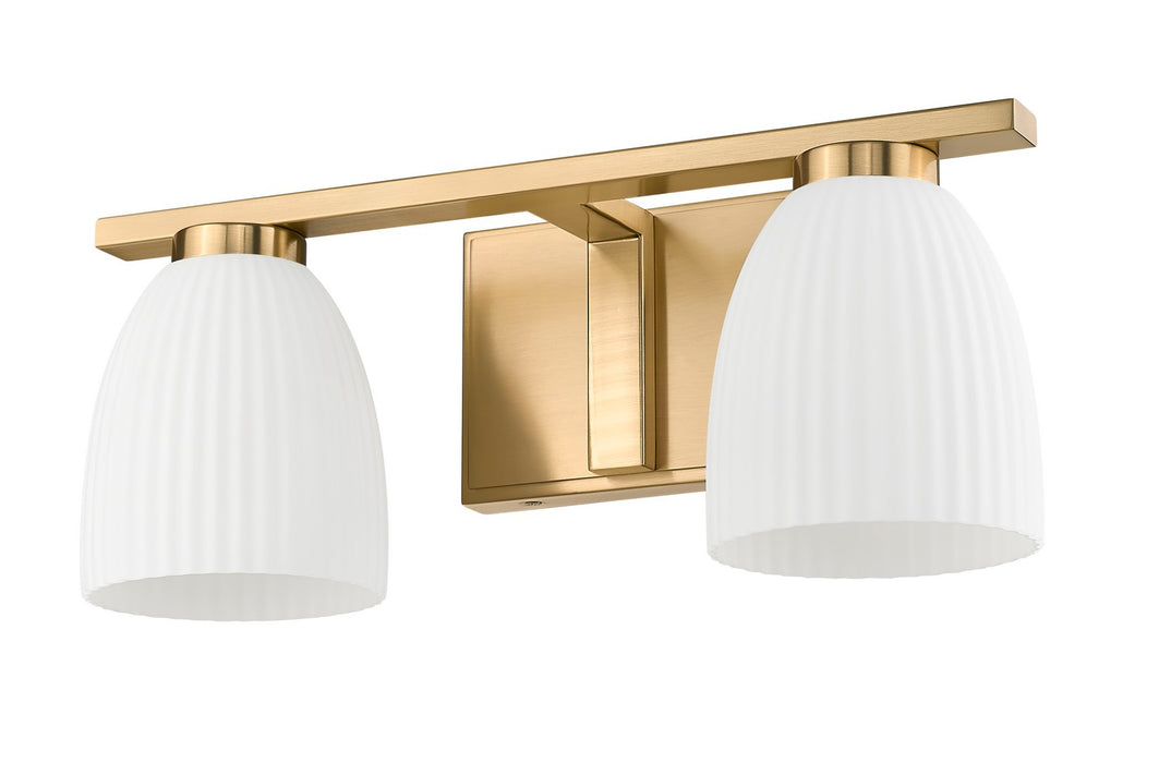 Z-Lite - 7518-2V-MGLD - Two Light Vanity - Naya - Modern Gold
