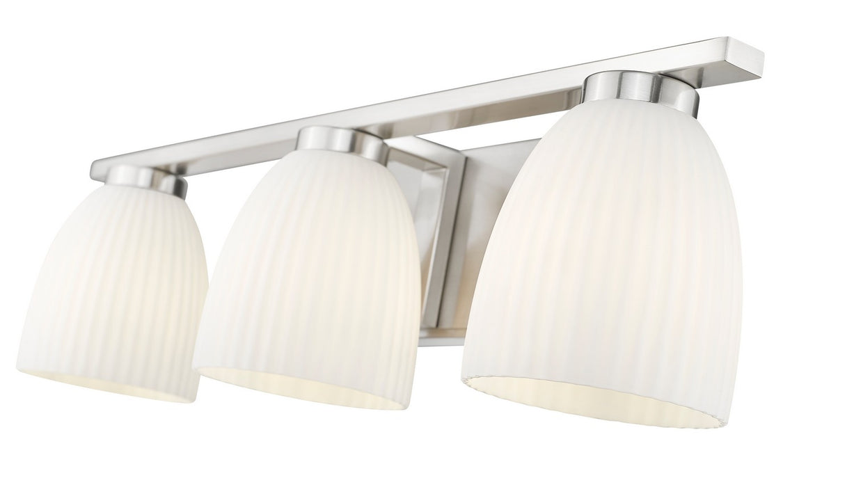 Z-Lite - 7518-3V-BN - Three Light Vanity - Naya - Brushed Nickel