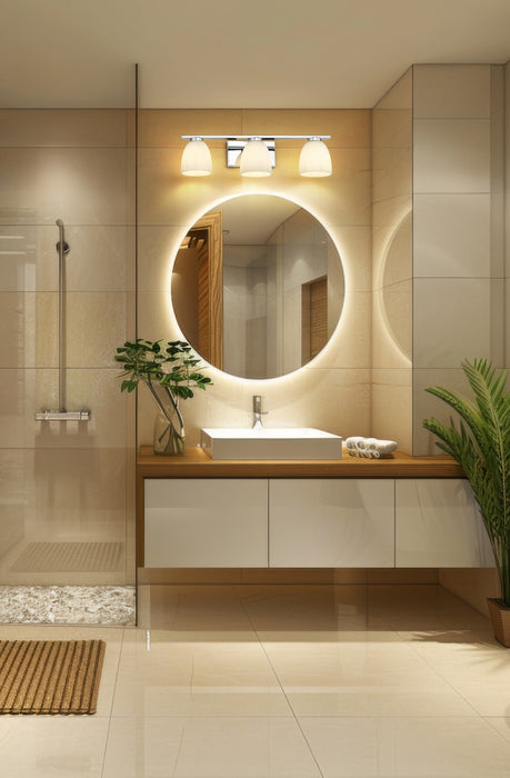 Z-Lite - 7518-3V-CH - Three Light Vanity - Naya - Chrome