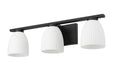 Z-Lite - 7518-3V-MB - Three Light Vanity - Naya - Matte Black