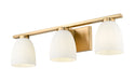 Z-Lite - 7518-3V-MGLD - Three Light Vanity - Naya - Modern Gold