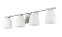Z-Lite - 7518-4V-BN - Four Light Vanity - Naya - Brushed Nickel