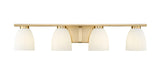 Z-Lite - 7518-4V-MGLD - Four Light Vanity - Naya - Modern Gold