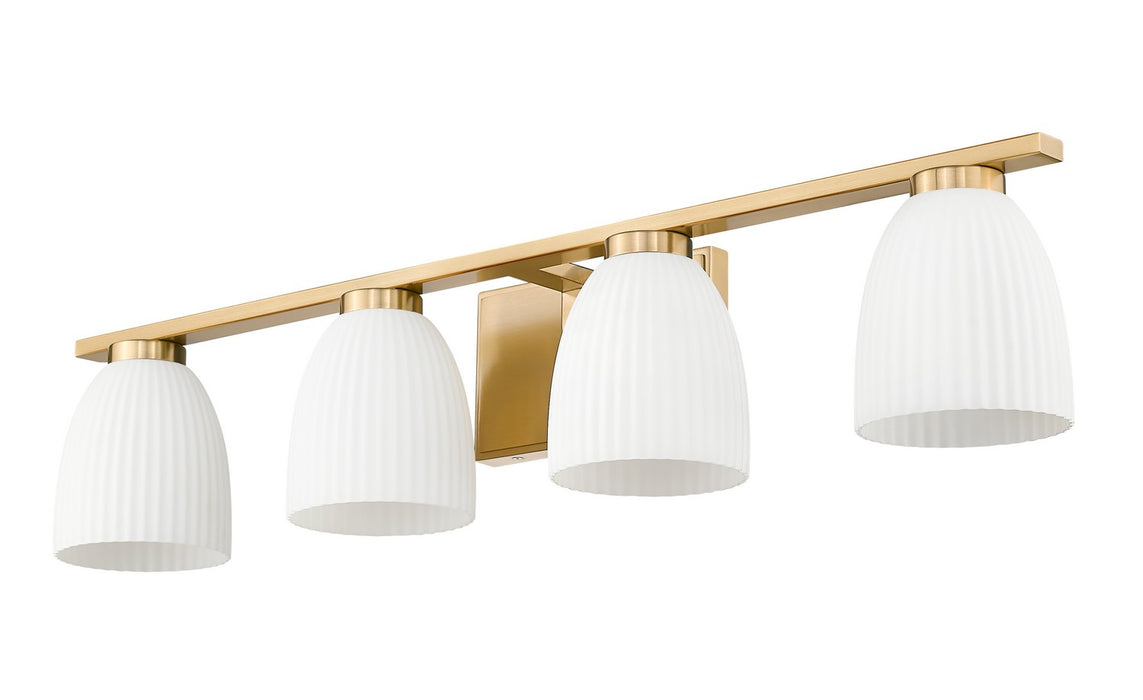 Z-Lite - 7518-4V-MGLD - Four Light Vanity - Naya - Modern Gold