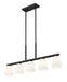 Z-Lite - 7518-5L-MB - Five Light Linear Chandelier - Naya - Matte Black