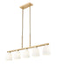 Z-Lite - 7518-5L-MGLD - Five Light Linear Chandelier - Naya - Modern Gold