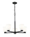 Z-Lite - 7518-5MB - Five Light Chandelier - Naya - Matte Black
