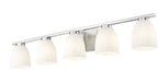 Z-Lite - 7518-5V-BN - Five Light Vanity - Naya - Brushed Nickel