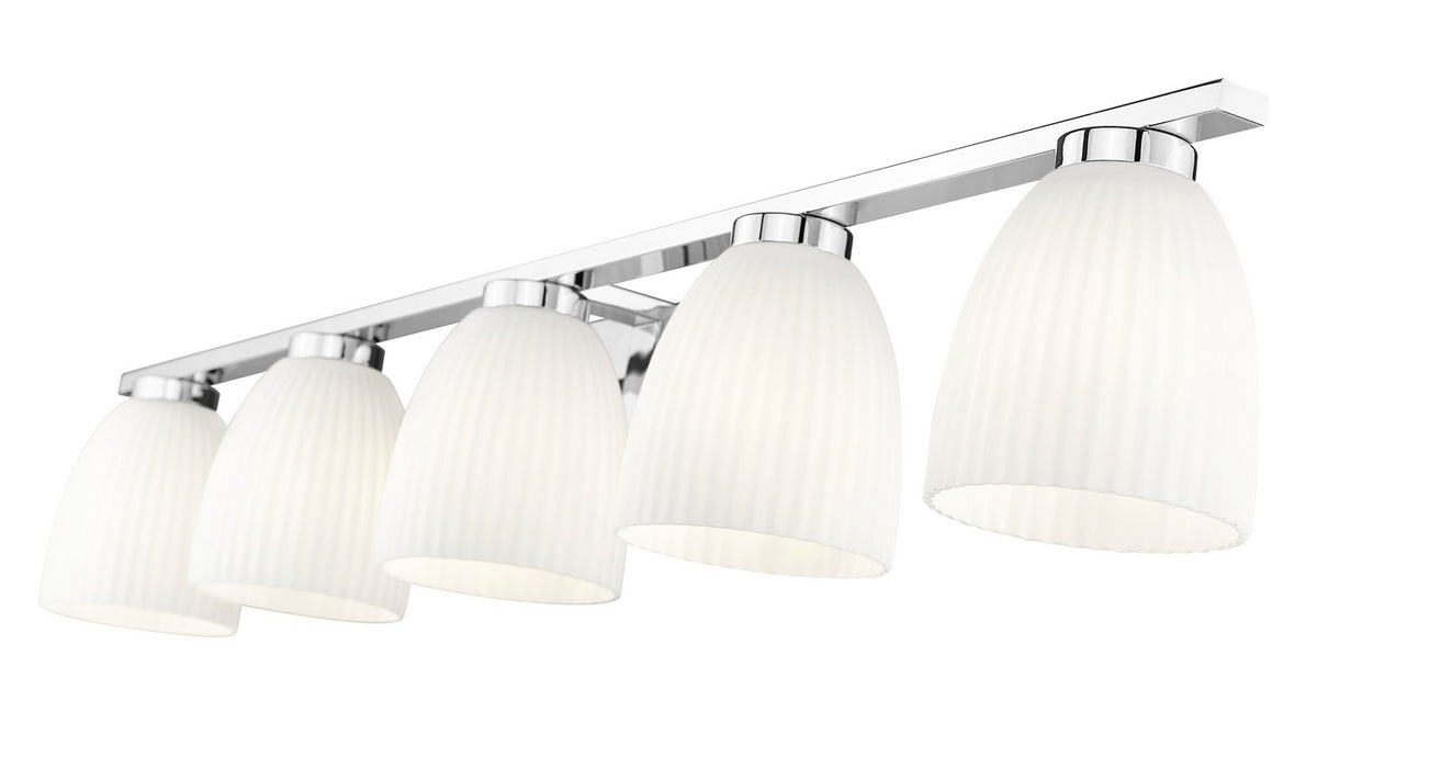 Z-Lite - 7518-5V-CH - Five Light Vanity - Naya - Chrome