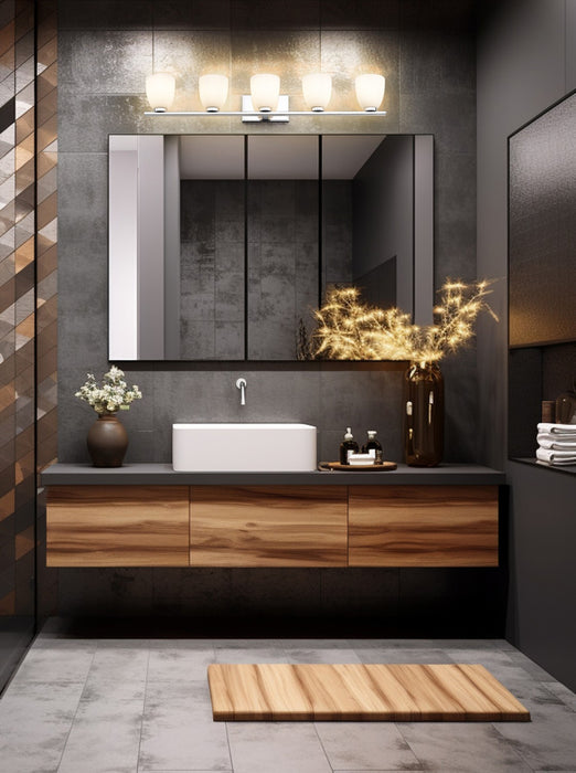 Z-Lite - 7518-5V-CH - Five Light Vanity - Naya - Chrome