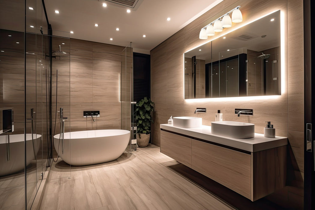 Z-Lite - 7518-5V-CH - Five Light Vanity - Naya - Chrome