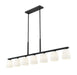 Z-Lite - 7518-7L-MB - Seven Light Linear Chandelier - Naya - Matte Black