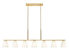 Z-Lite - 7518-7L-MGLD - Seven Light Linear Chandelier - Naya - Modern Gold
