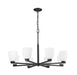 Z-Lite - 7518-8MB - Eight Light Chandelier - Naya - Matte Black