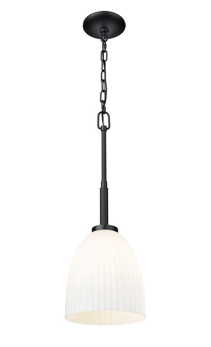 Z-Lite - 7518P8-MB - One Light Pendant - Naya - Matte Black