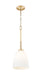 Z-Lite - 7518P8-MGLD - One Light Pendant - Naya - Modern Gold