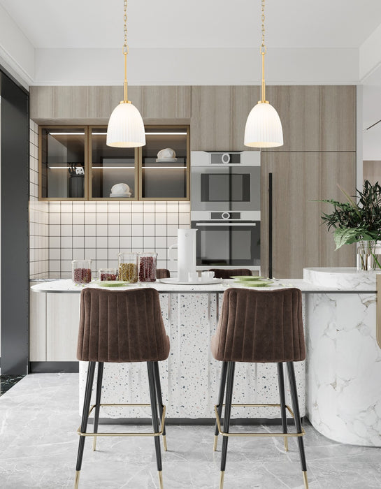 Z-Lite - 7518P8-MGLD - One Light Pendant - Naya - Modern Gold