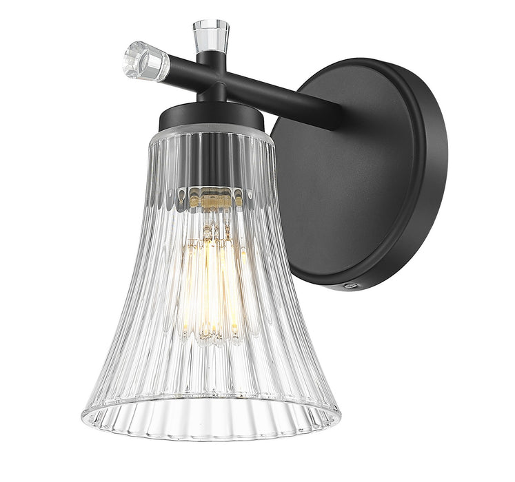 Z-Lite - 7519-1S-MB - One Light Wall Sconce - Belle - Matte Black
