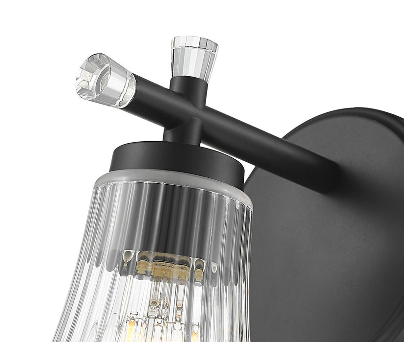 Z-Lite - 7519-1S-MB - One Light Wall Sconce - Belle - Matte Black