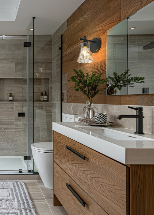 Z-Lite - 7519-1S-MB - One Light Wall Sconce - Belle - Matte Black