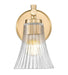 Z-Lite - 7519-1S-MGLD - One Light Wall Sconce - Belle - Modern Gold