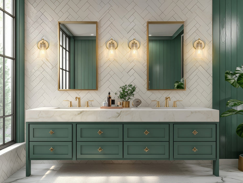 Z-Lite - 7519-1S-MGLD - One Light Wall Sconce - Belle - Modern Gold