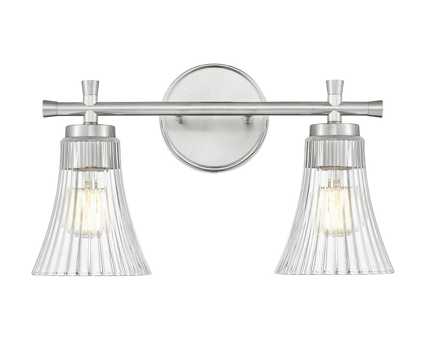 Z-Lite - 7519-2V-BN - Two Light Vanity - Belle - Brushed Nickel