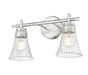 Z-Lite - 7519-2V-BN - Two Light Vanity - Belle - Brushed Nickel