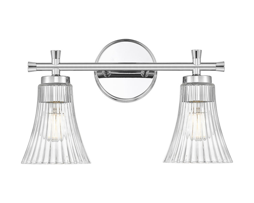 Z-Lite - 7519-2V-CH - Two Light Vanity - Belle - Chrome