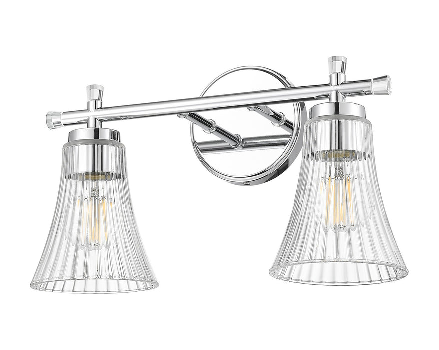 Z-Lite - 7519-2V-CH - Two Light Vanity - Belle - Chrome